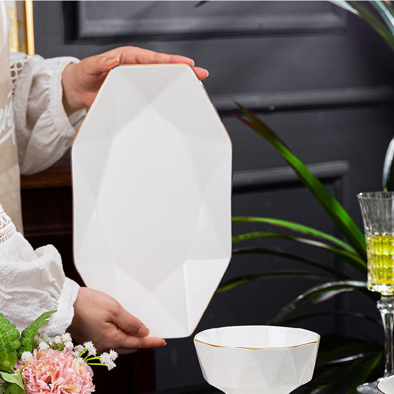 'Diamond' 58-Piece Dinner Set