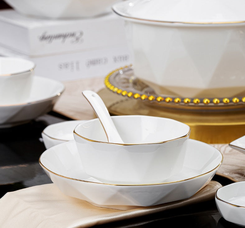 'Diamond' 58-Piece Dinner Set