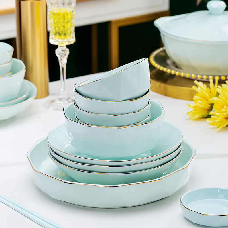 ‘Jade’ 56-Piece Dinner Set