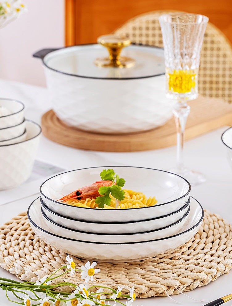 ‘Rosie’ 47-Piece Dinner Set