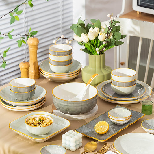 ‘Freya’ 54-Piece Dinner Set