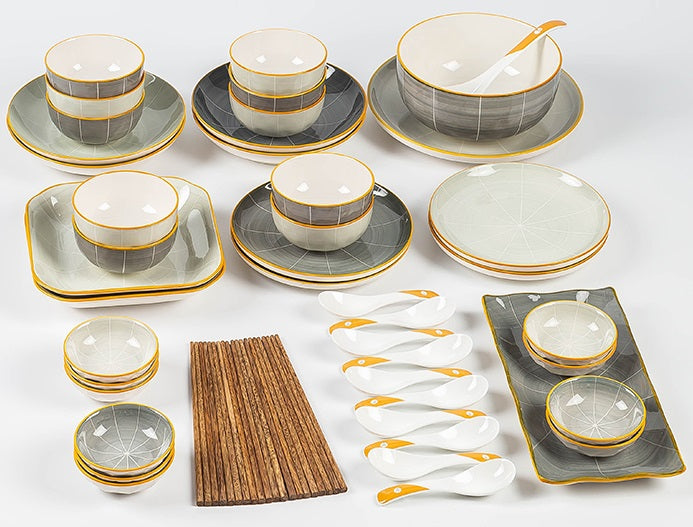 ‘Freya’ 54-Piece Dinner Set