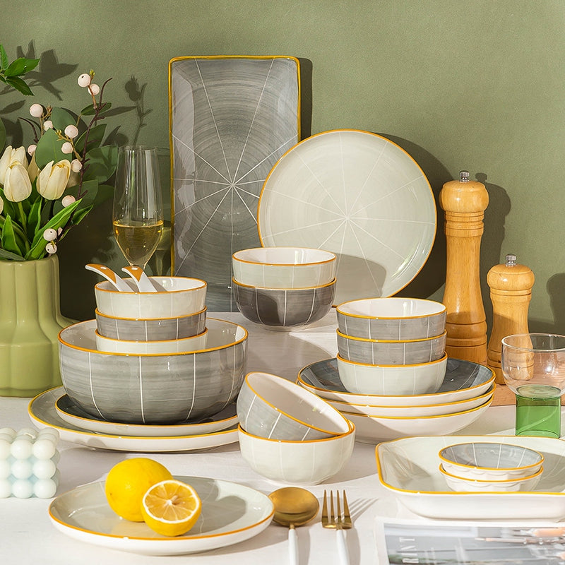 ‘Freya’ 54-Piece Dinner Set