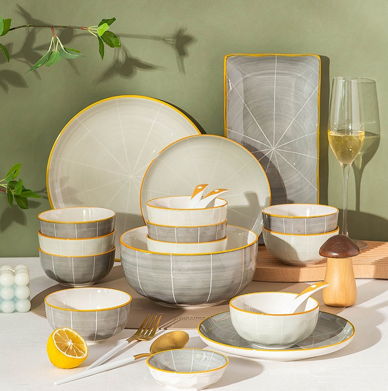 ‘Freya’ 54-Piece Dinner Set