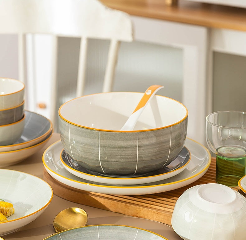 ‘Freya’ 54-Piece Dinner Set