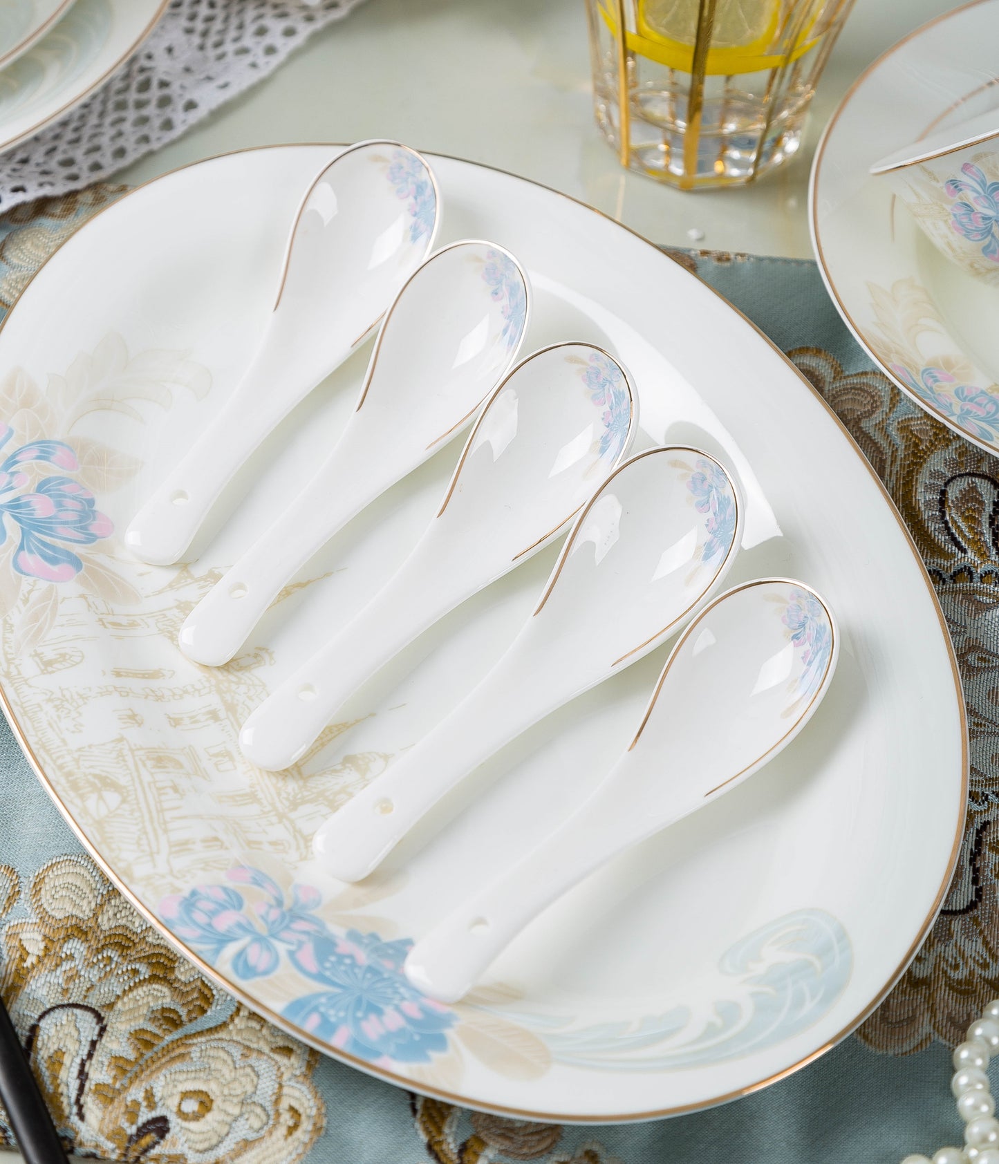 ‘Fairview’ 58-piece Dinner Set