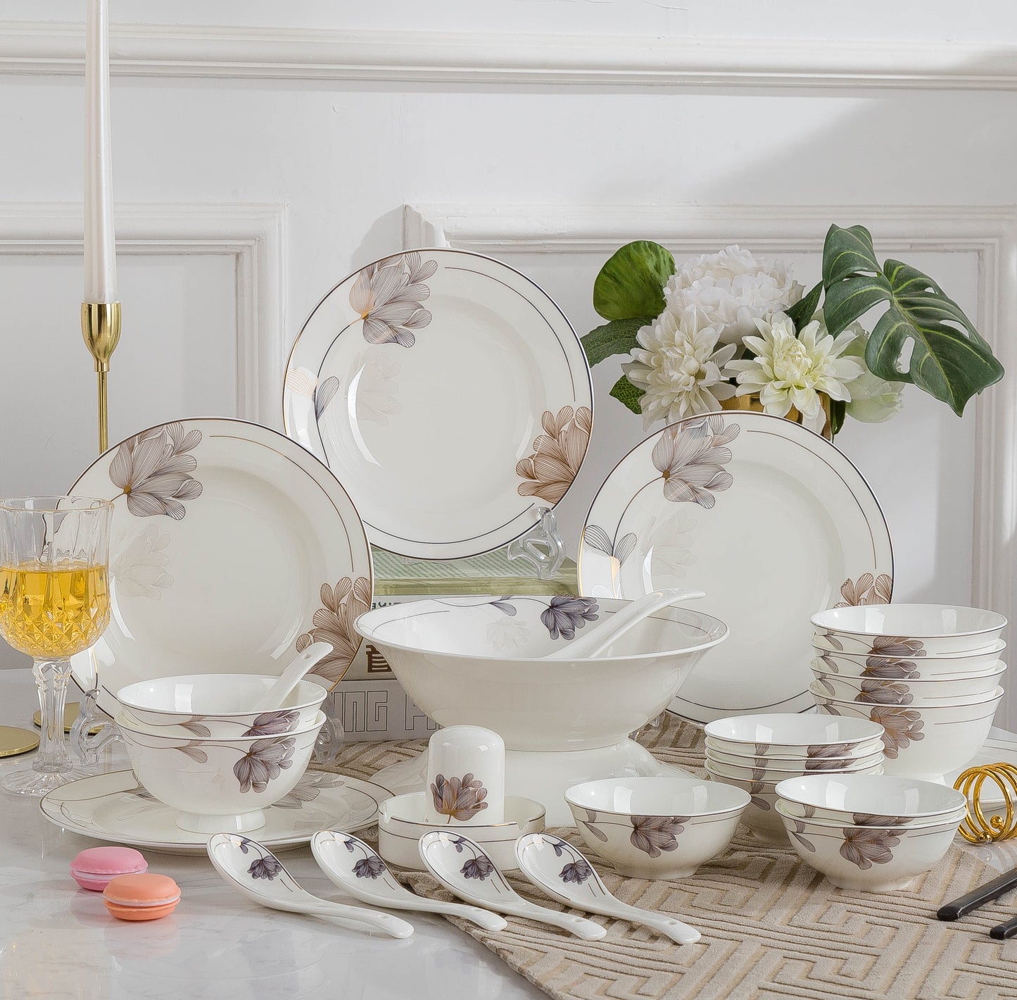 ‘Primrose’ 28-Piece Dinner Set