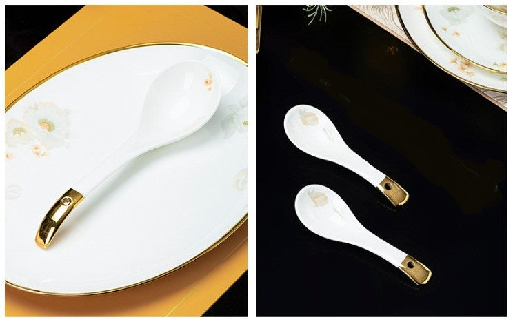 Magnolia 8 set online silverware set