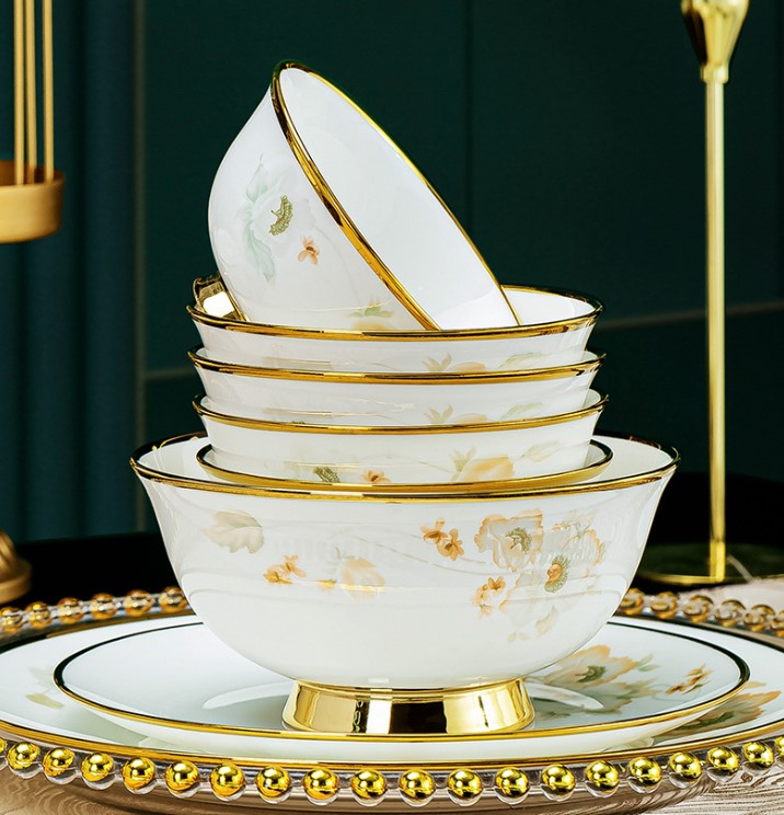 'Magnolia' 58-Piece Dinner Set