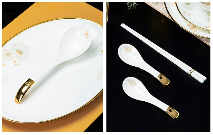 'Magnolia' 58-Piece Dinner Set