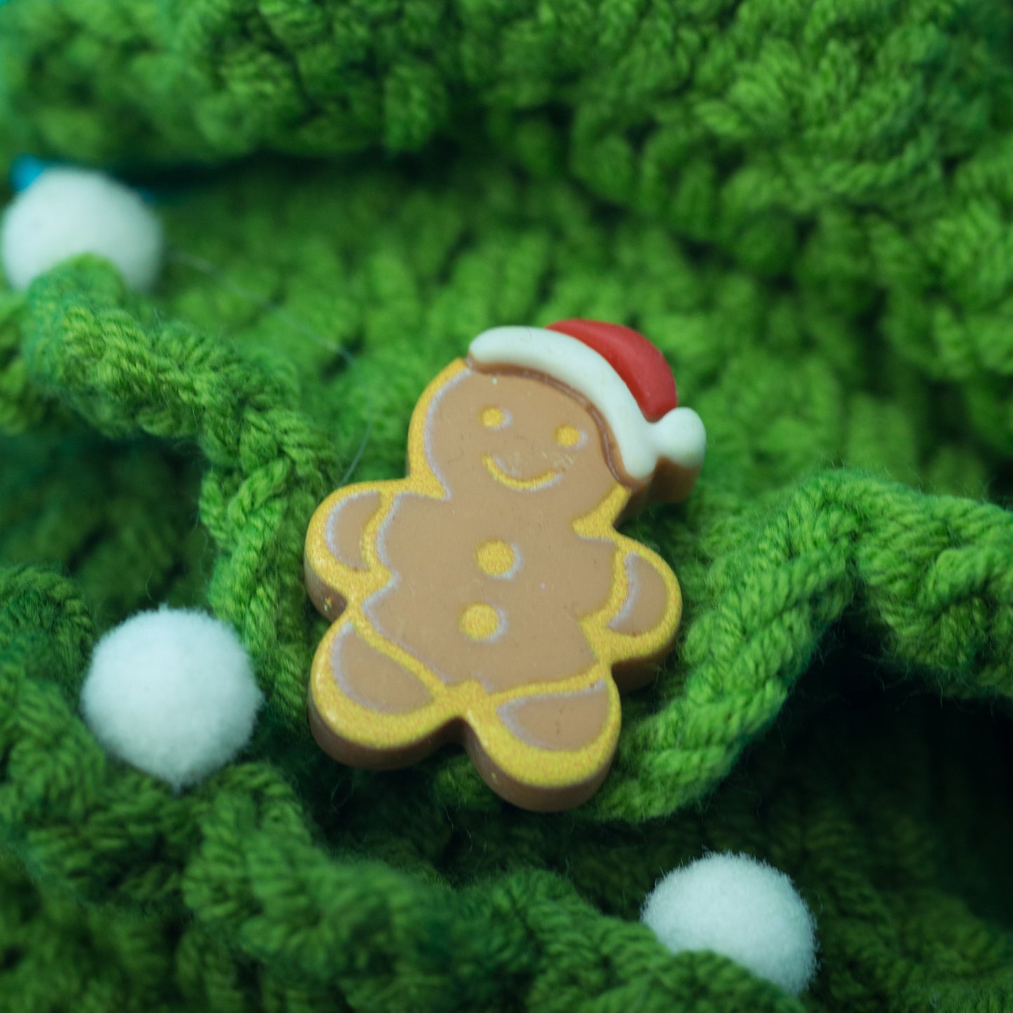 Handmade Crochet Christmas Tree (16–18 cm) – Unique Mini Holiday Decoration with Random Crochet Ornaments by CHU CHU