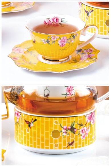 ‘Royal Elegance’ 10-Piece Porcelain Tea Set